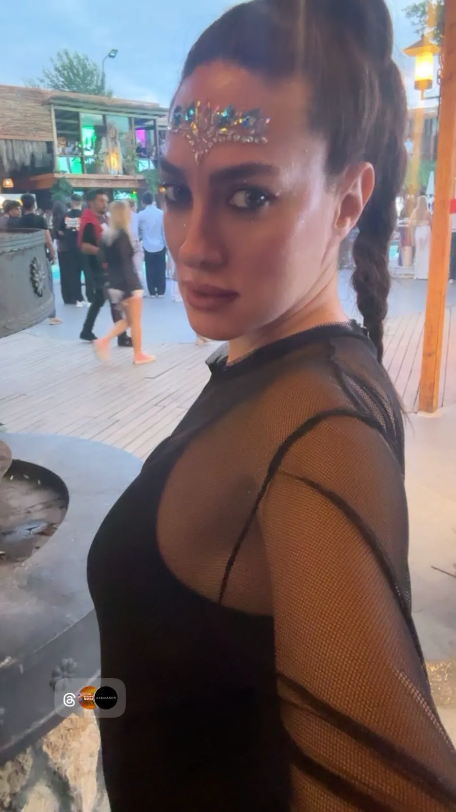 Cansu Yücel at a festival event