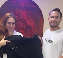 Imen Niazi with Cansu Yücel